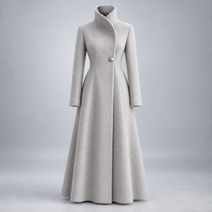 Celeste Pearl Funnel Coat