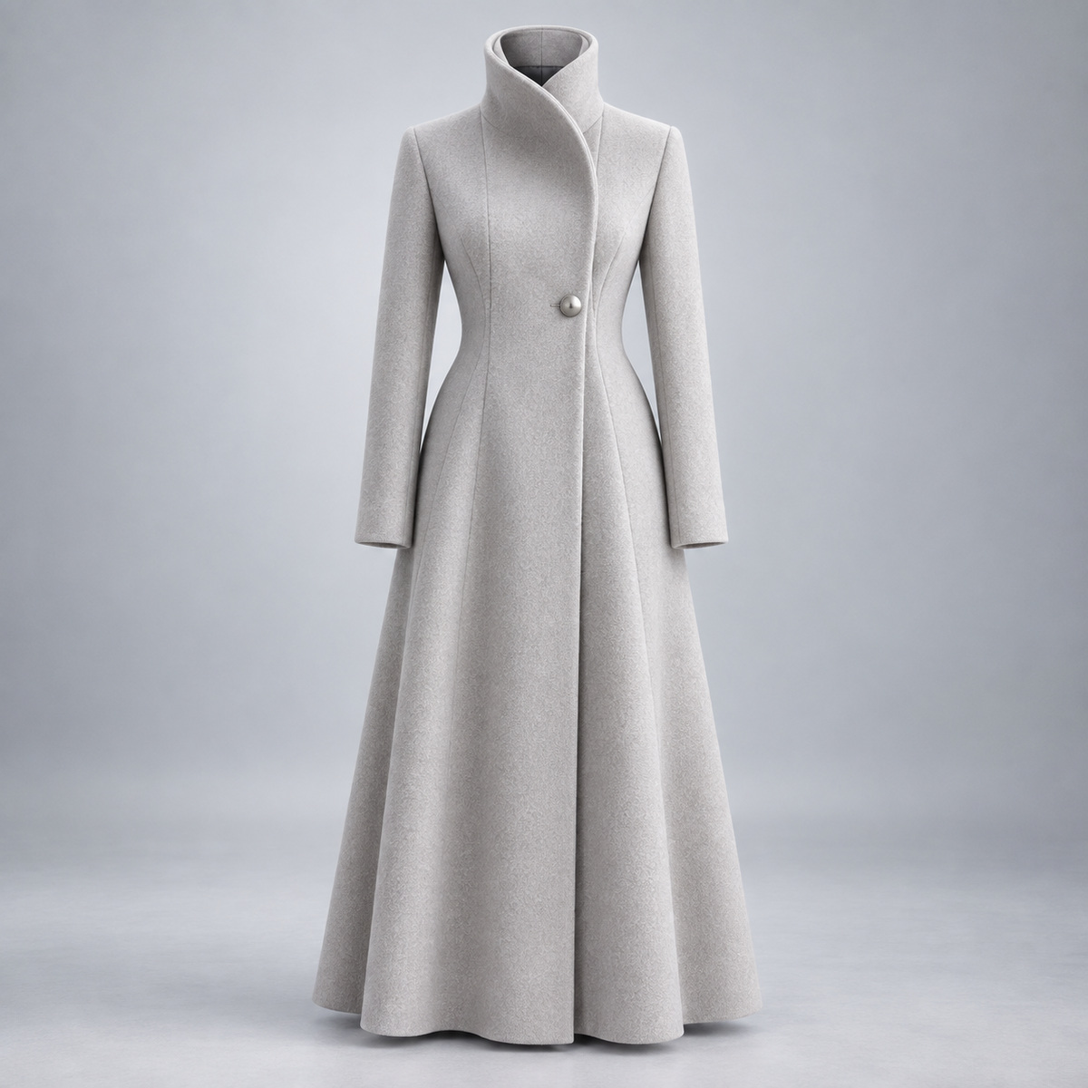 Celeste Pearl Funnel Coat